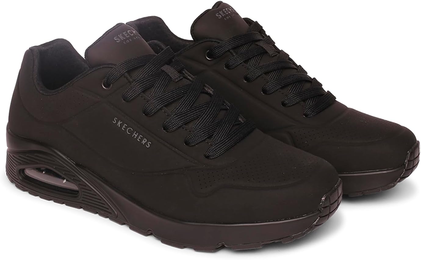 Мужские кроссовки Skechers Uno - Stand on Air, черный — фото 3