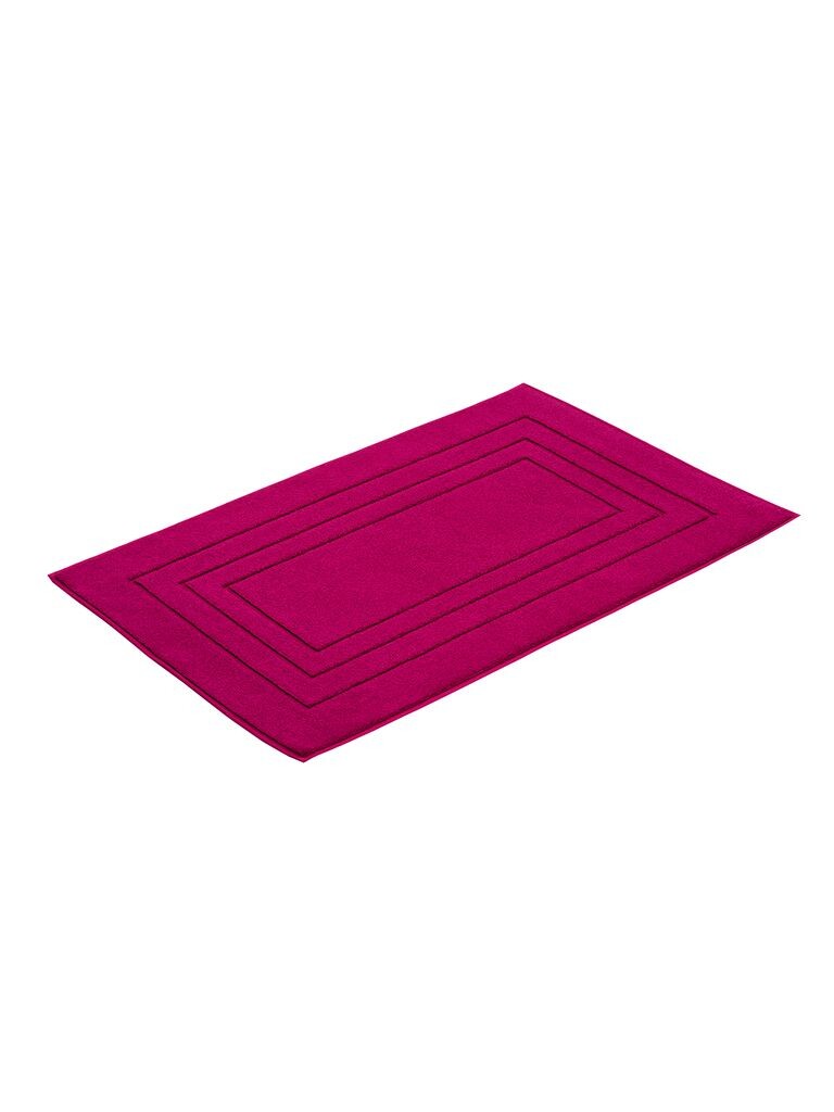 

Коврик для ванной Vossen Feeling color клюква размер 67x120см