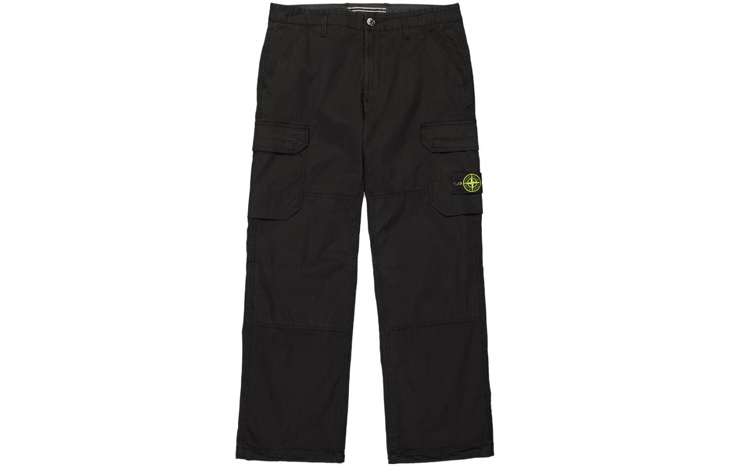 

Брюки мужские Stone Island с закрытыми карманами, черный