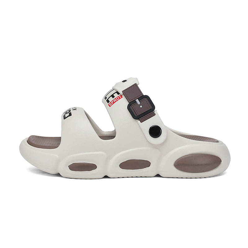 

NANJIREN Пляжные сандалии мужские бежево-коричневые, цвет Beige Brown