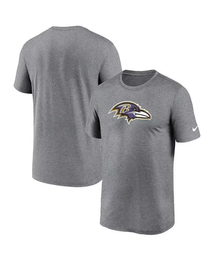 

Мужская толстовка Heather Charcoal Baltimore Ravens Nike