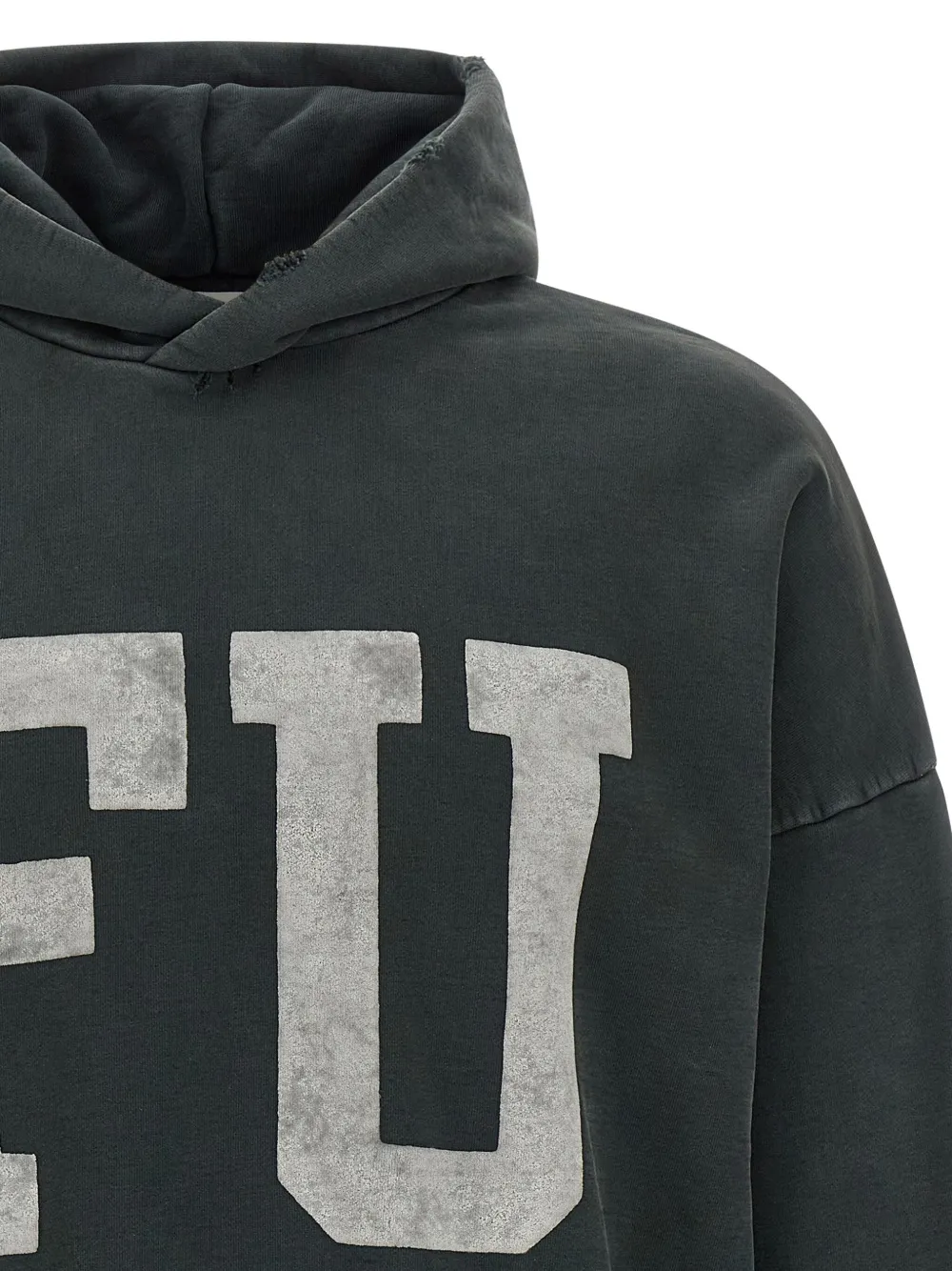 Толстовка с принтом и длинными рукавами Fear Of God, черный — фото 4