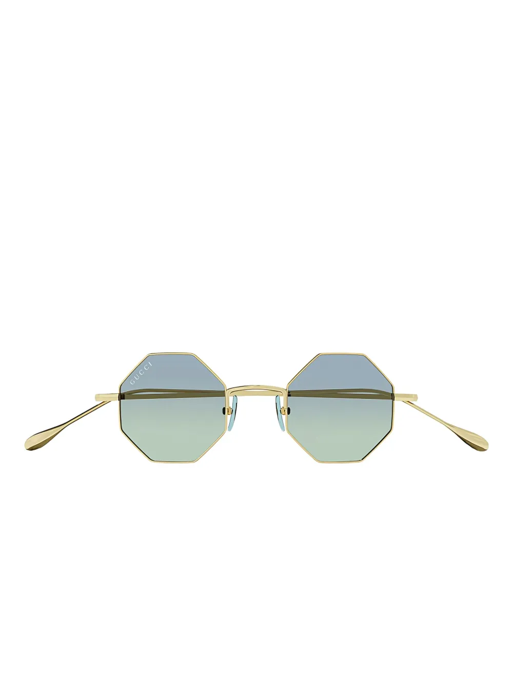 

Солнцезащитные очки Geometric Gucci Eyewear, золотой