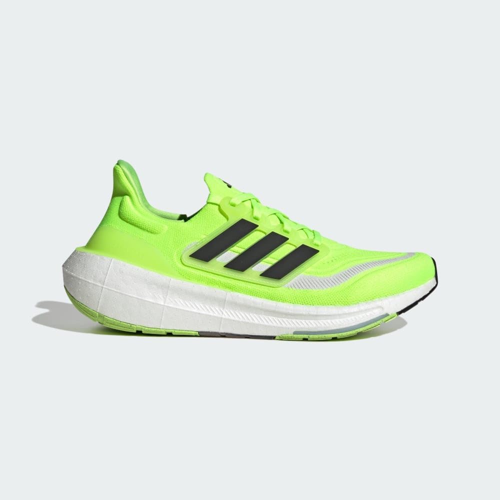 Мужские кроссовки для бега Adidas Ultraboost Light, белый/черный — фото 2