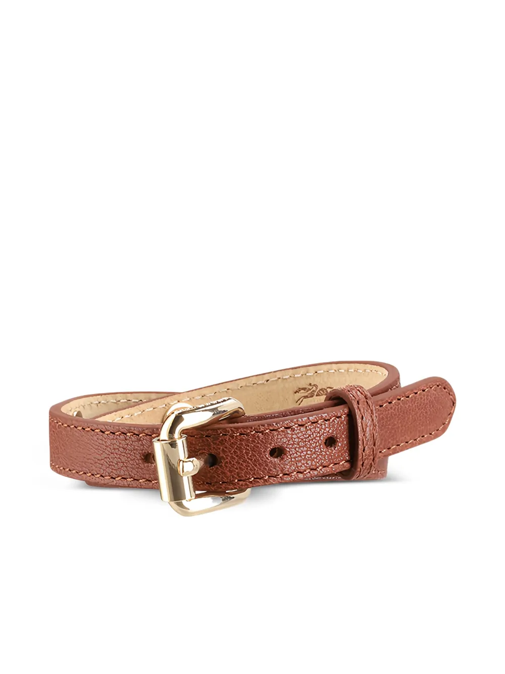 

Браслет с пряжкой Longchamp, коричневый