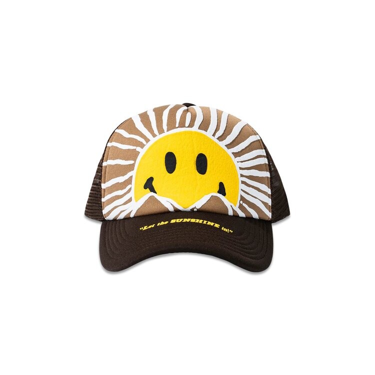

Бейсболка Market Smiley Sunrise Trucker Hat, цвет Acorn