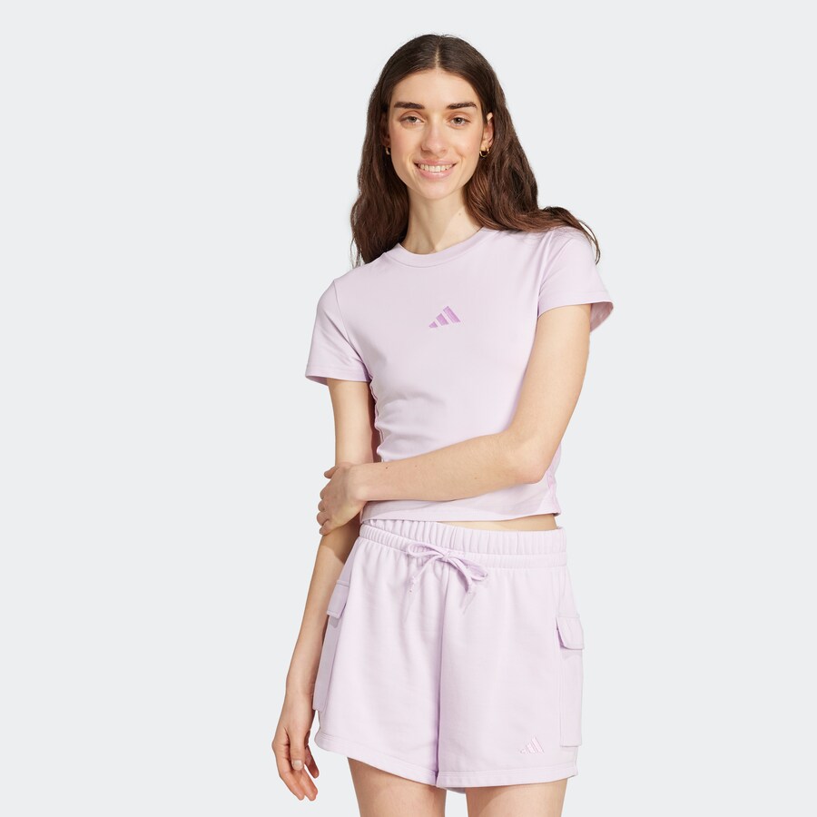 Футболка Performance ADIDAS SPORTSWEAR Essential, цвет Lilac/Lavender — фото 2