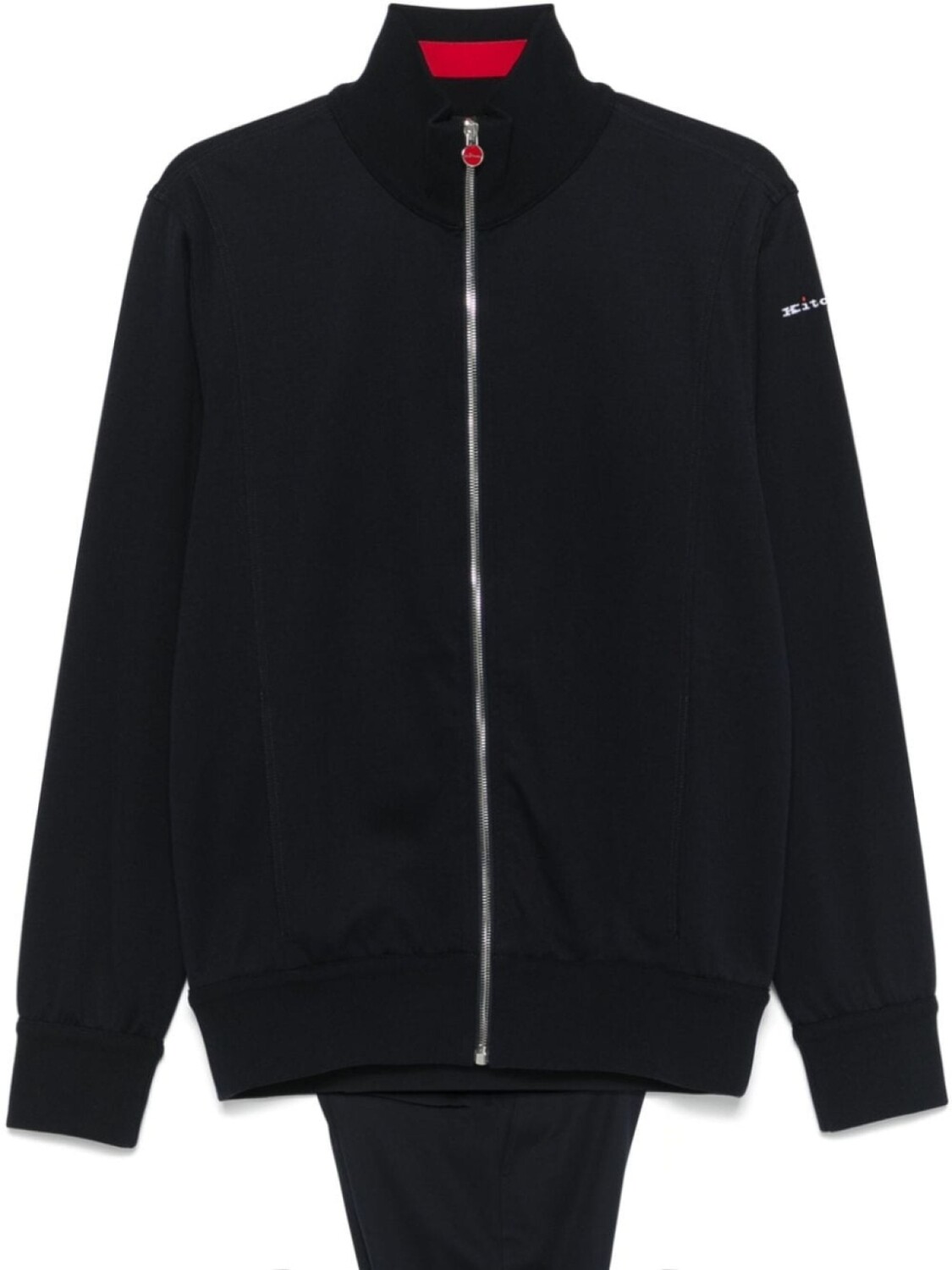 

Kiton спортивный костюм с вышитым логотипом, синий