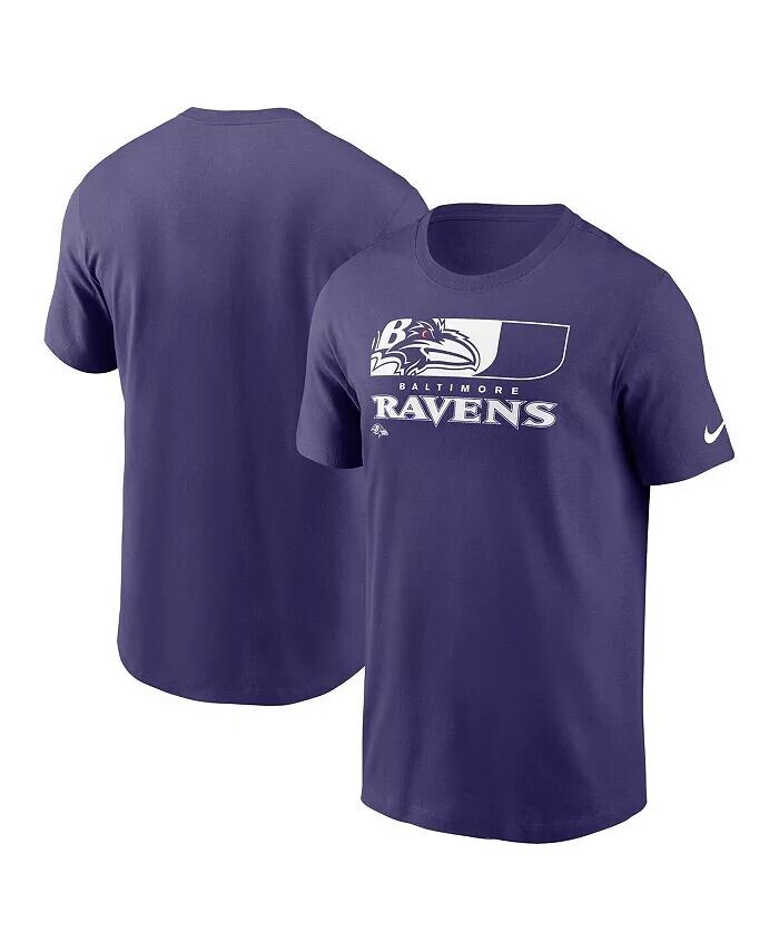 

Мужская фиолетовая футболка Baltimore Ravens Air Essential Nike, фиолетовый