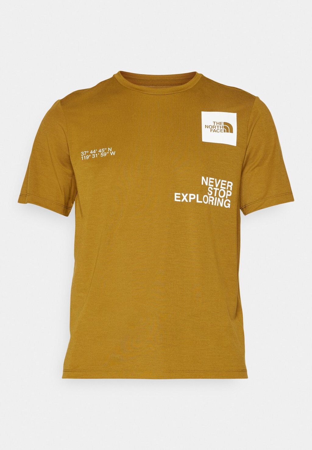 

Спортивная футболка GRAPHIC BOXES FOUNDATION TEE The North Face, темно-зеленый