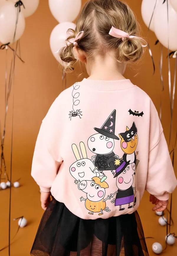 Юбка-Пачка а-силуэта с изображением свинки пеппы, прямого кроя. Next, Pink Halloween — фото 4