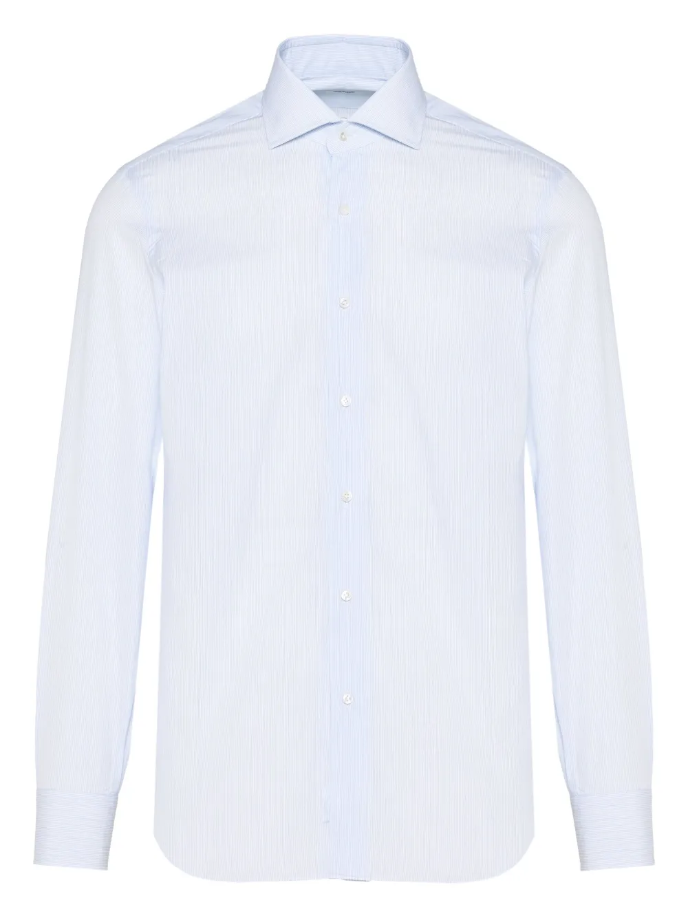 

Полосатая рубашка с длинными рукавами Barba, синий