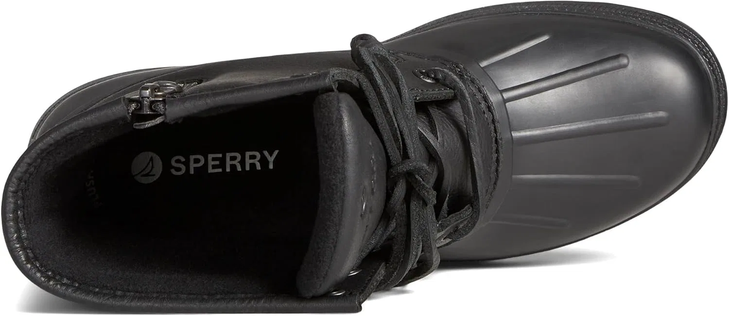 Женские кожаные ботинки Sperry Saltwater 2.0, Black — фото 2