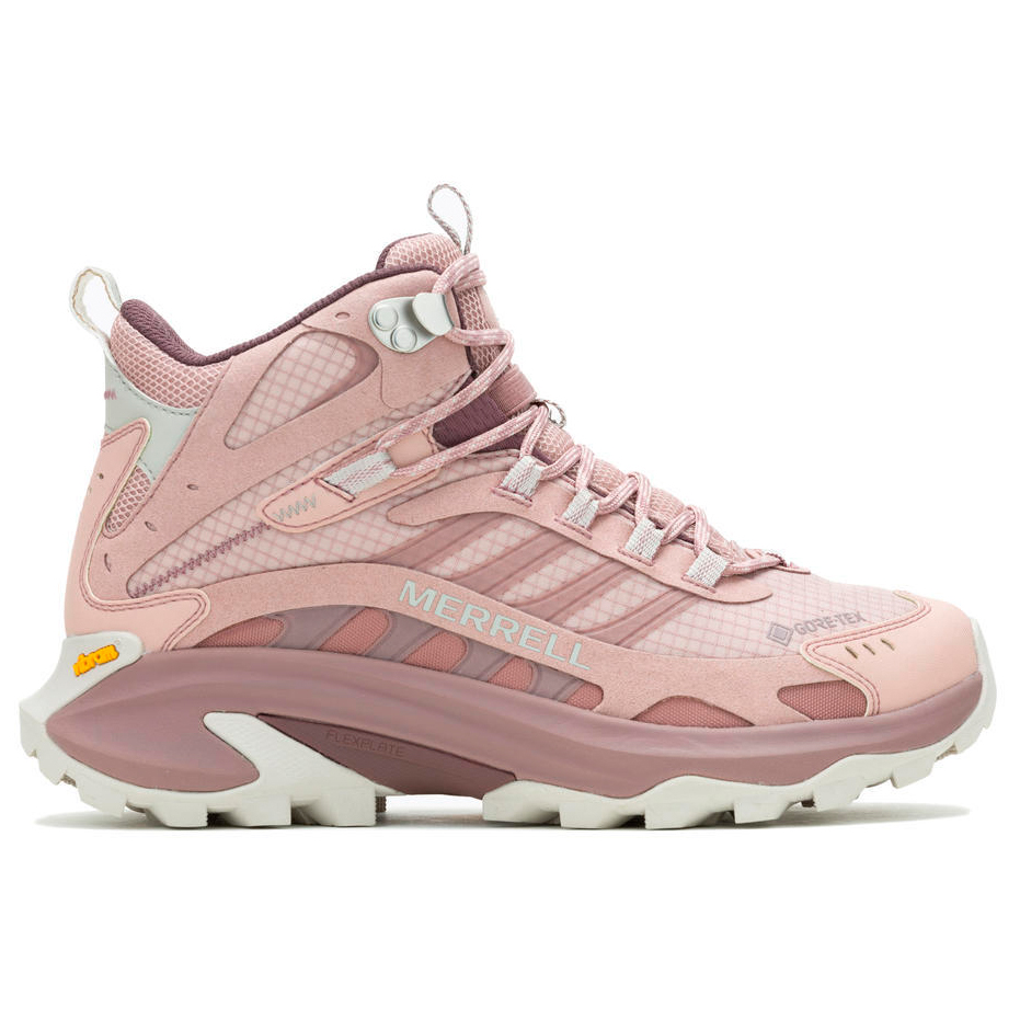 

Походная обувь Merrell Moab Speed 2 Mid GTX, цвет Adobe Rose