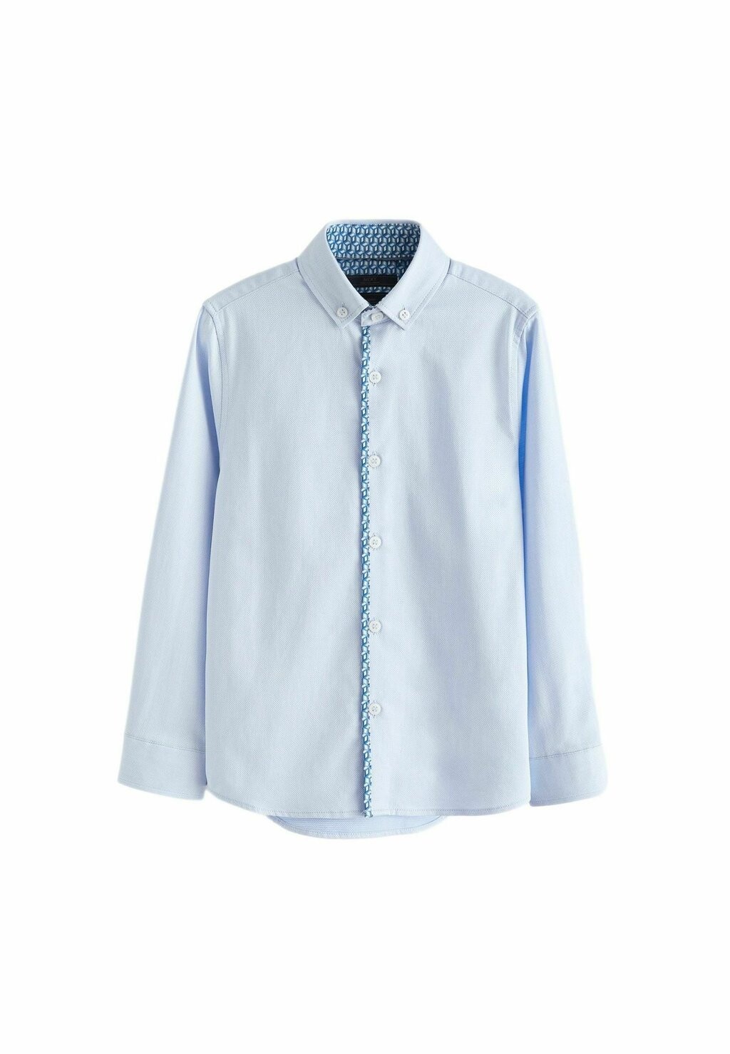 

Рубашка WITH TRIM REGULAR FIT Next, цвет blue