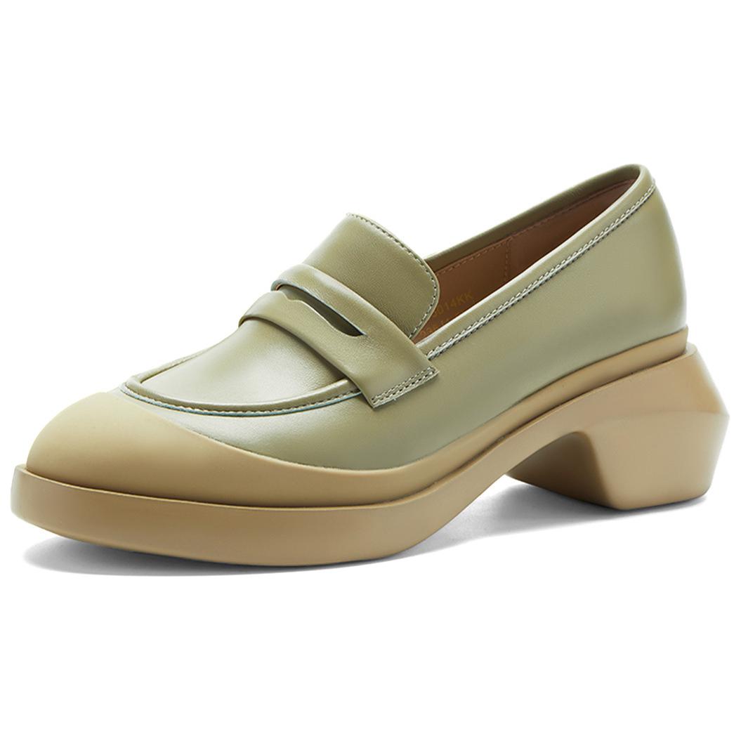 NINE WEST Лоферы женские 5,5 см абрикос, цвет Apricot — фото 4
