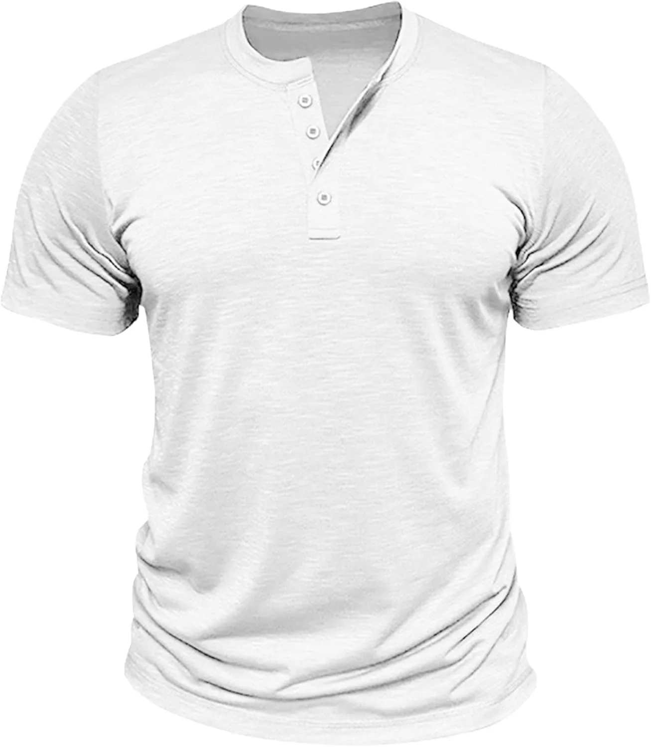 

Мужская футболка с воротником и пуговицами Casual Slim Fit, короткий рукав, хлопок-полиэстер TrndTrsure