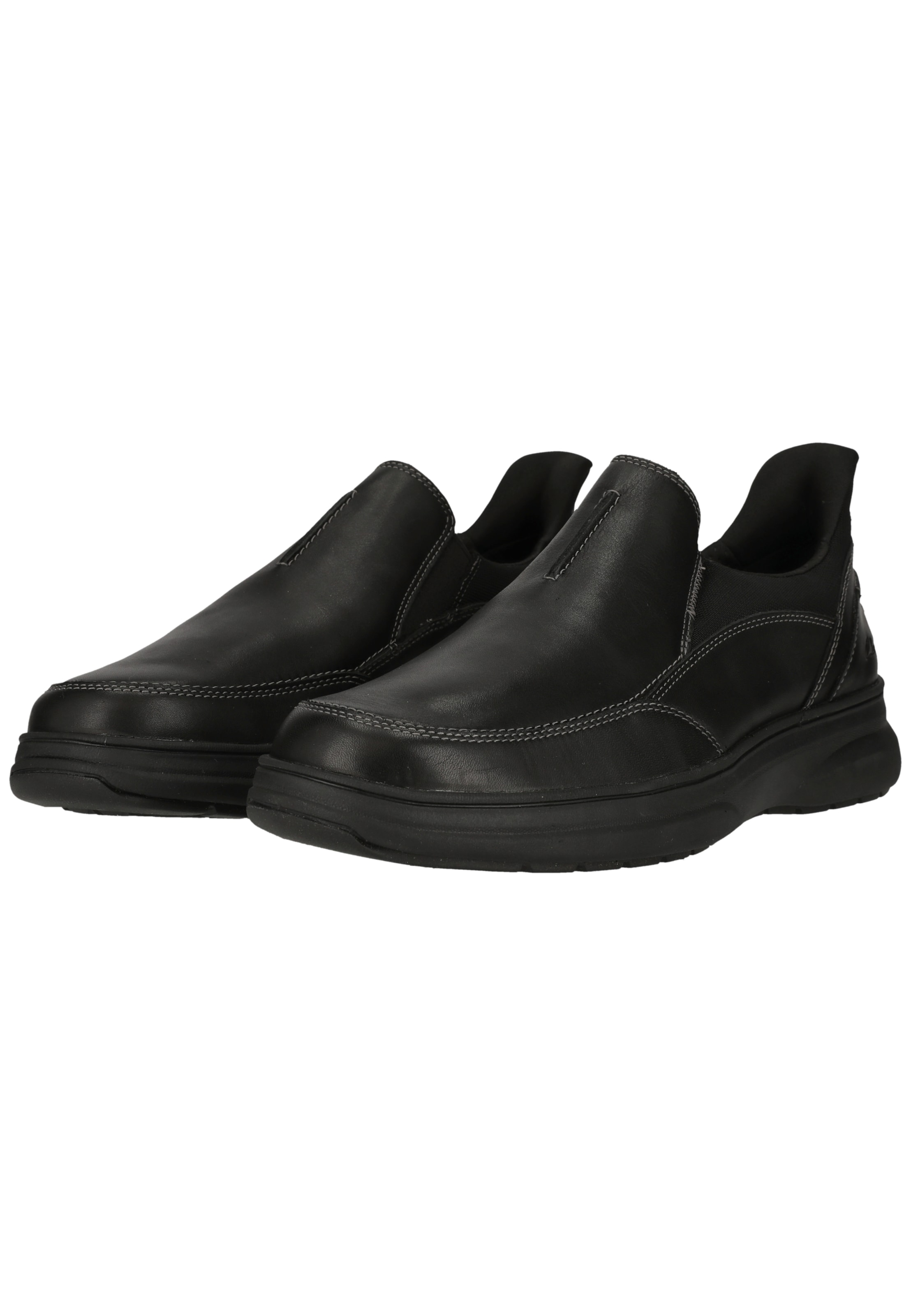 CLARKS Классические лоферы 'Mullan Step' в черном цвете — фото 3