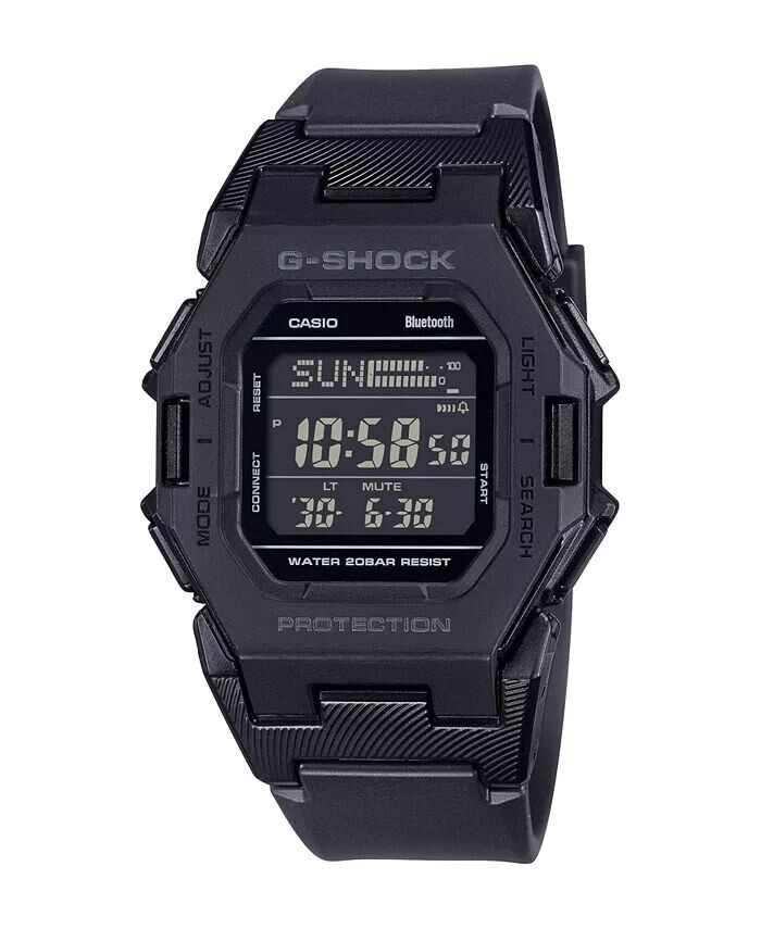 

Мужские цифровые часы из черной смолы, 46,3 мм GDB500-1 G-Shock