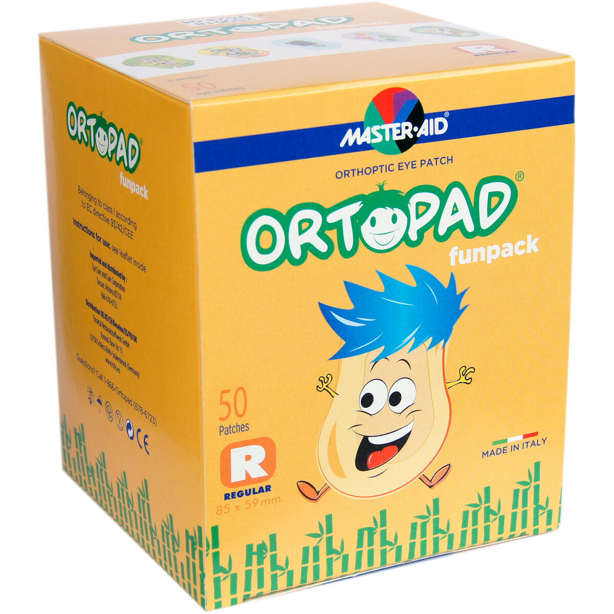 

Ortopad Fun Pack Обычные патчи для глаз 50 шт Inna Marka