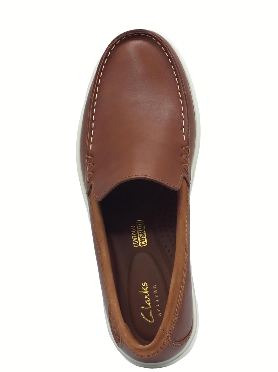 Мокасины Clarks Bratton для мужчин, темно-коричневые, размер 7 US — фото 3