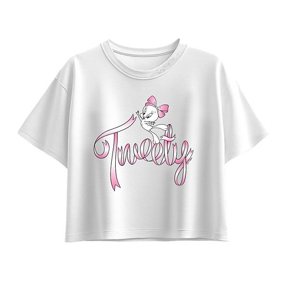 

Футболка с принтом Looney Tunes Tweety для девочек 7-16 лет Licensed Character, White