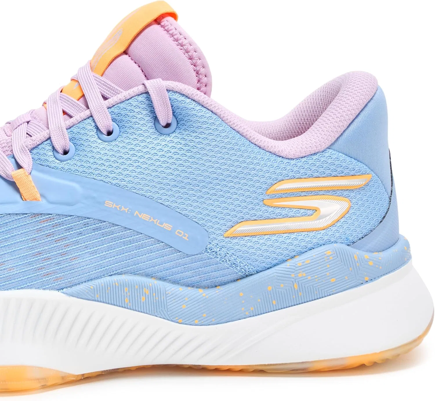 Мужские баскетбольные кроссовки Skechers Skx Nexus, Light Blue Multi-Coloured — фото 4
