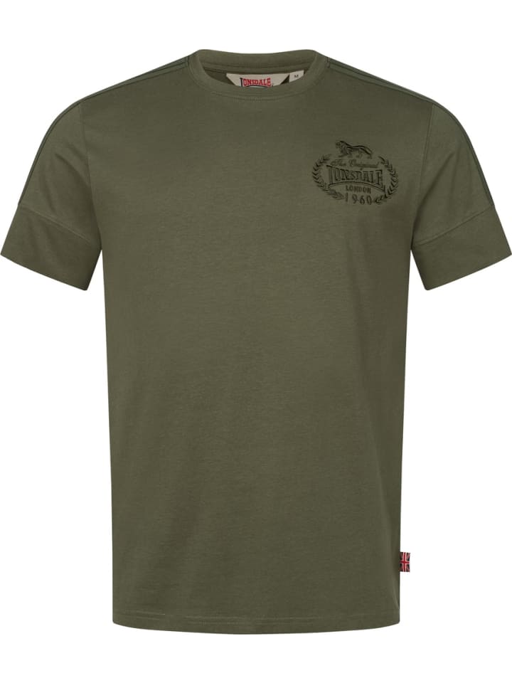 

Футболка "Breock T-Shirt Regular Fit" зеленого цвета Lonsdale, Зеленый, Футболка "Breock T-Shirt Regular Fit" зеленого цвета Lonsdale