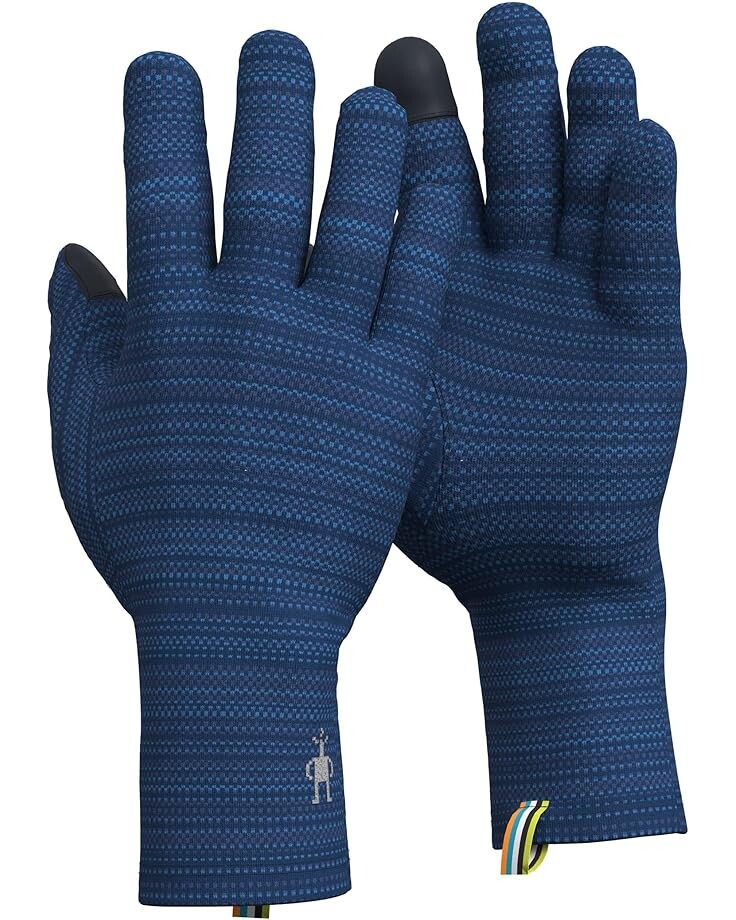 

Перчатки Unisex Smartwool Thermal Merino Glove, цвет Deep Navy Color Shift