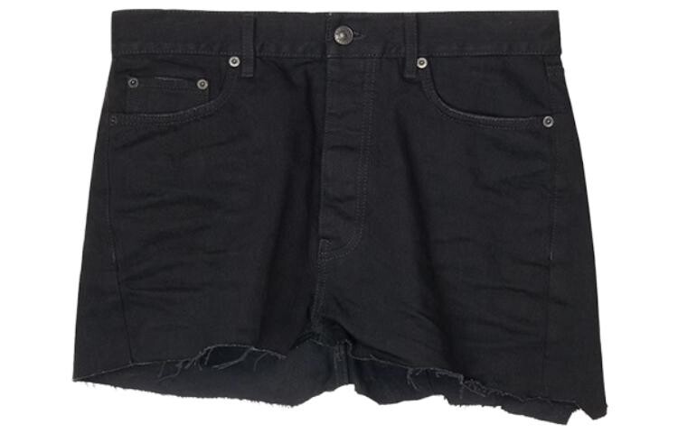 

Джинсовые шорты женские черные Balenciaga