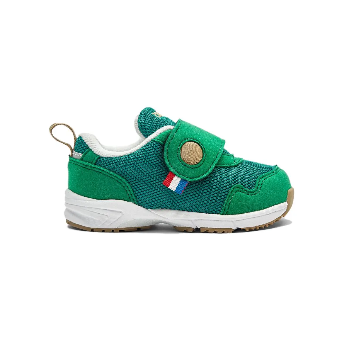 Кроссовки Gel Kayano 23 для малышей с устойчивостью к истиранию, дышащие и с защитой от ударов ASICS, зеленый/белый — фото 2