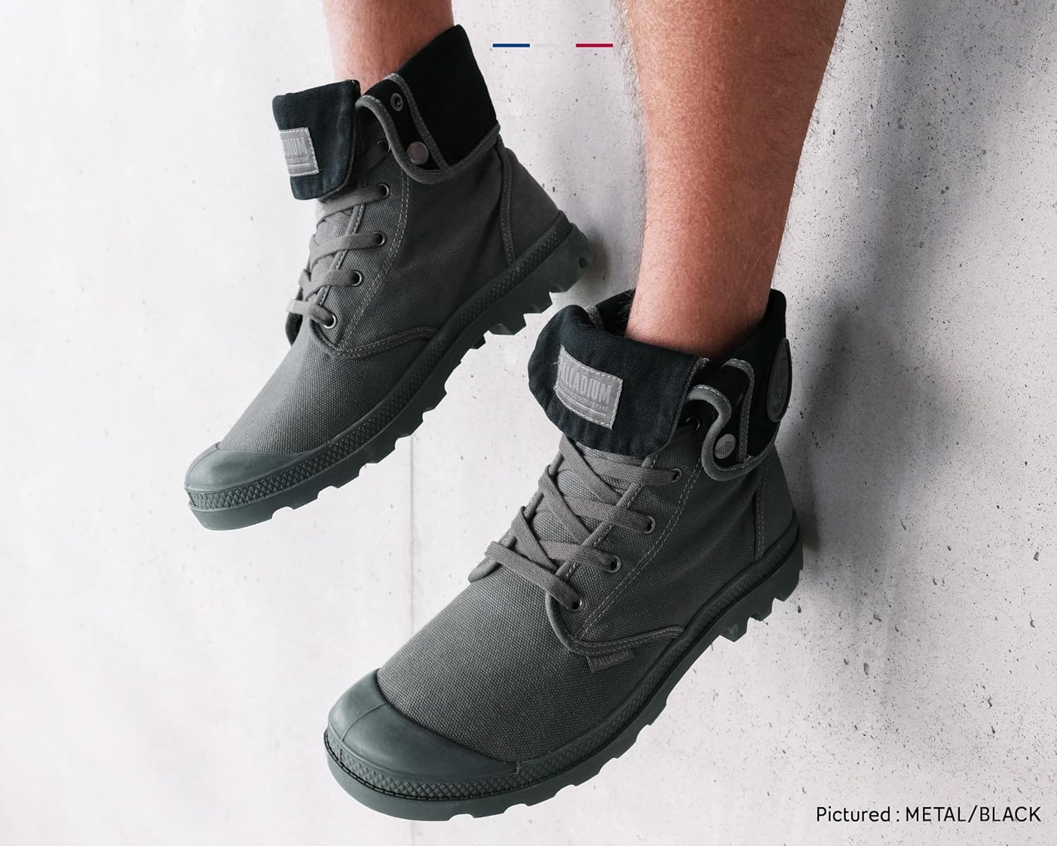 Ботинки Palladium Men's Baggy Canvas Boot, черный — фото 2