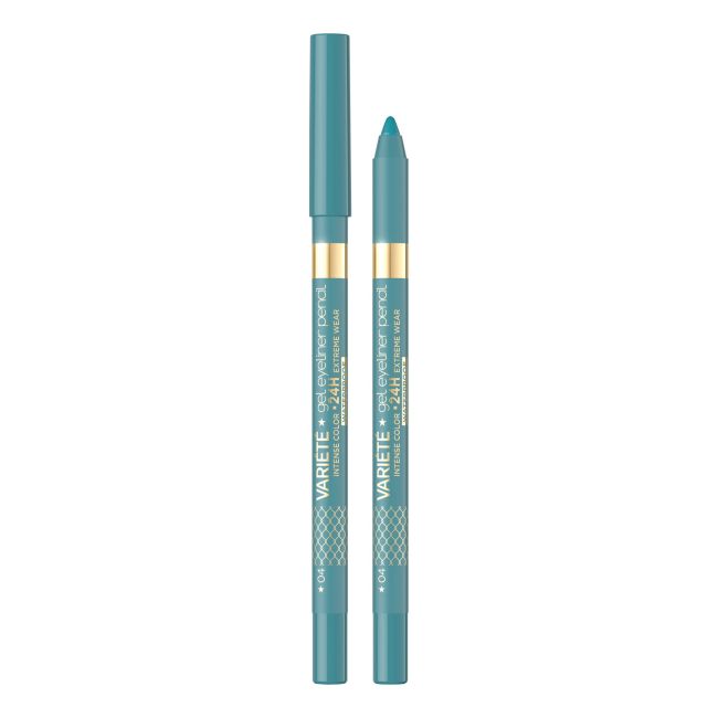 

Водостойкая подводка для глаз Variete Gel Eveline, цвет 04 lagoon