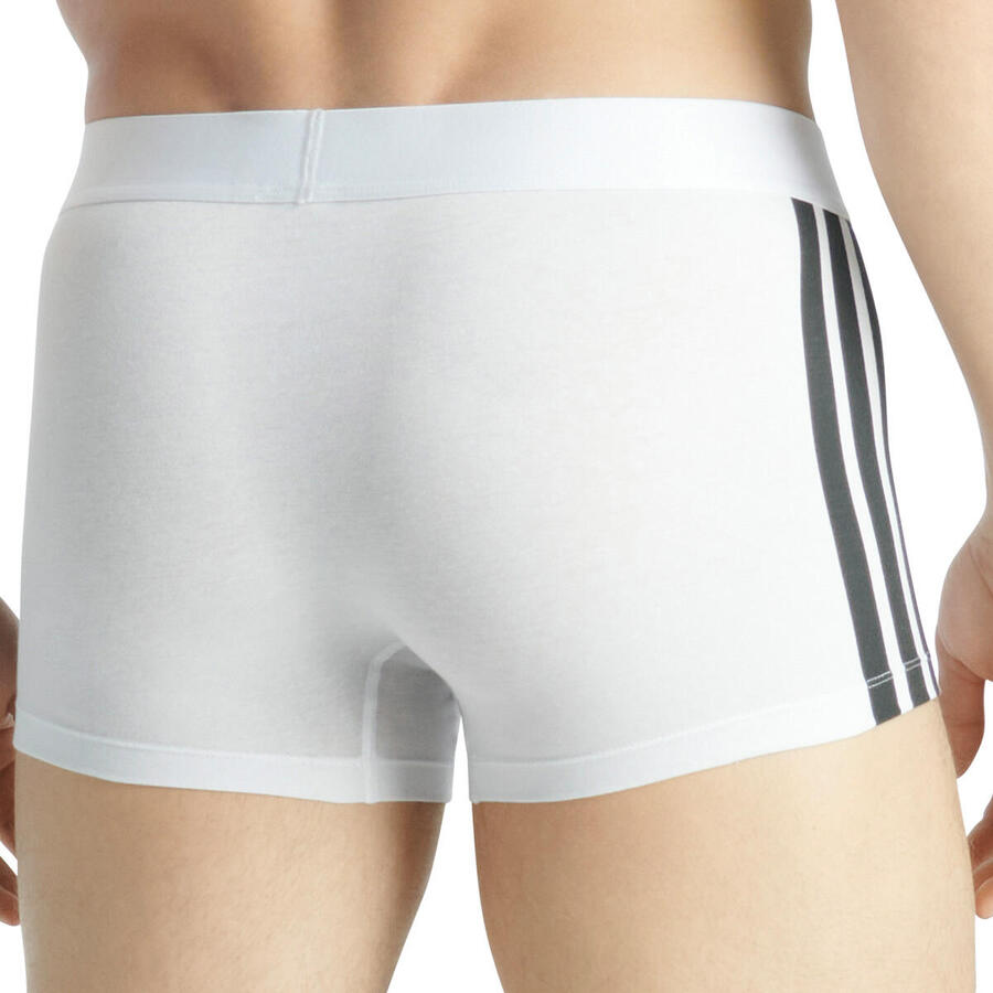 ADIDAS Мужские шорты/брюки в стиле ретро - упаковка из 6 шт., Active Flex Cotton, 3 полоски — фото 3