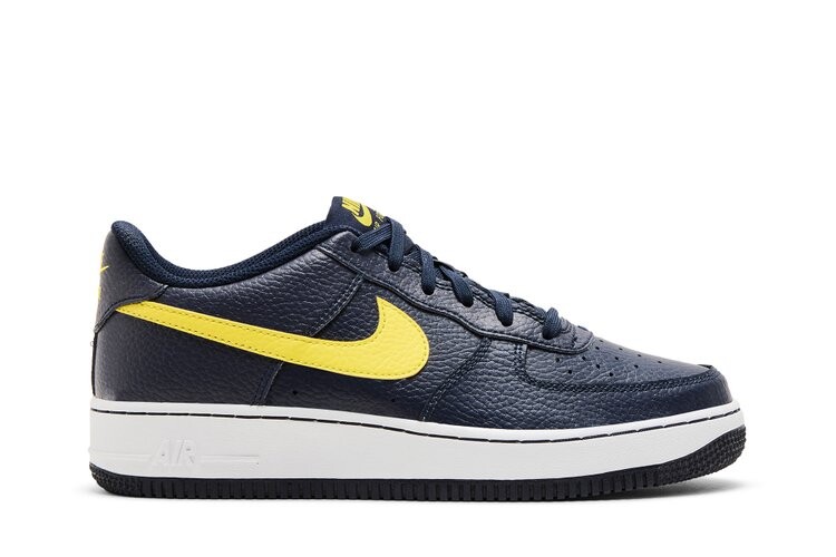 

Кроссовки Air Force 1 GS, цвет Obsidian Opti Yellow