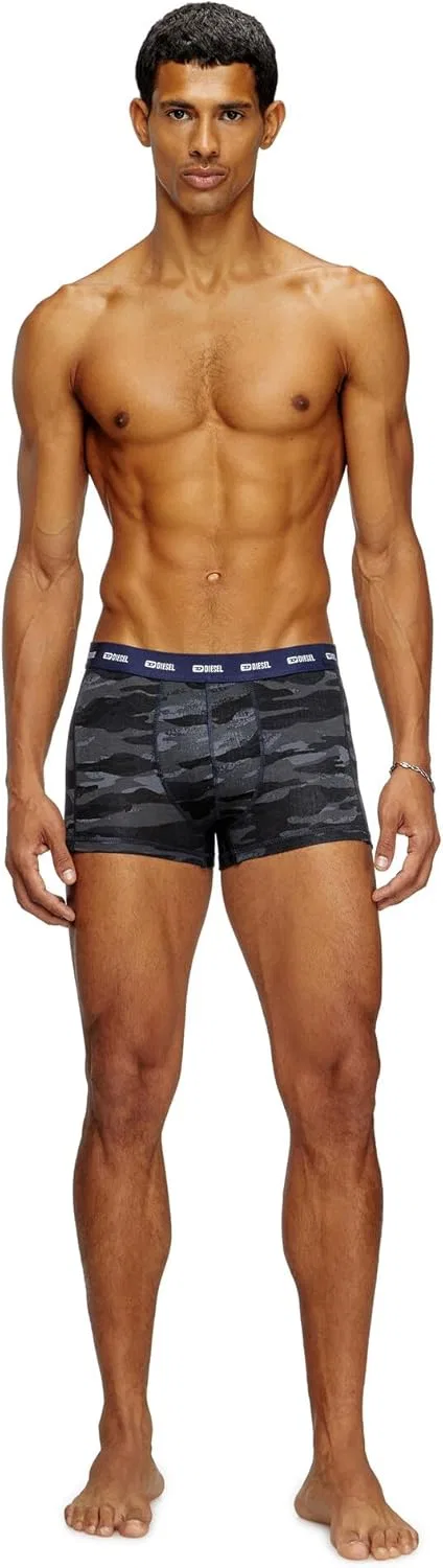 Боксеры 3-pack Diesel, черный/синий — фото 3