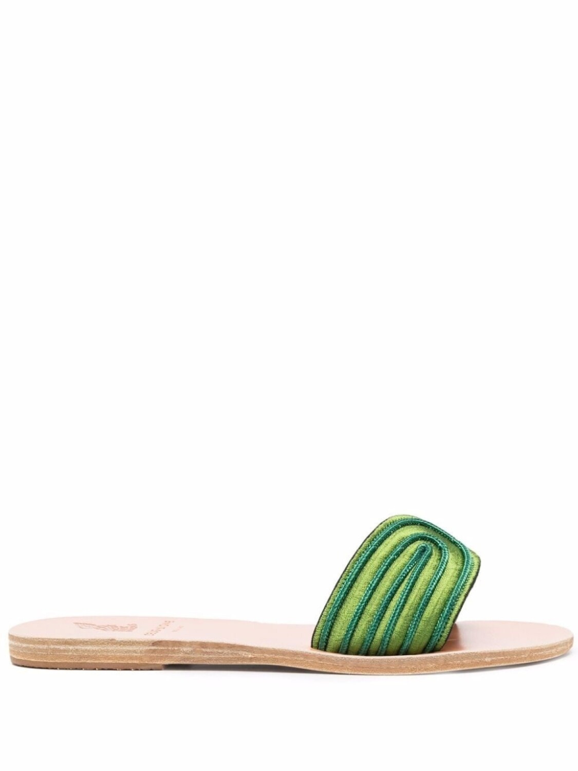 

Ancient Greek Sandals шлепанцы The Harness, зеленый