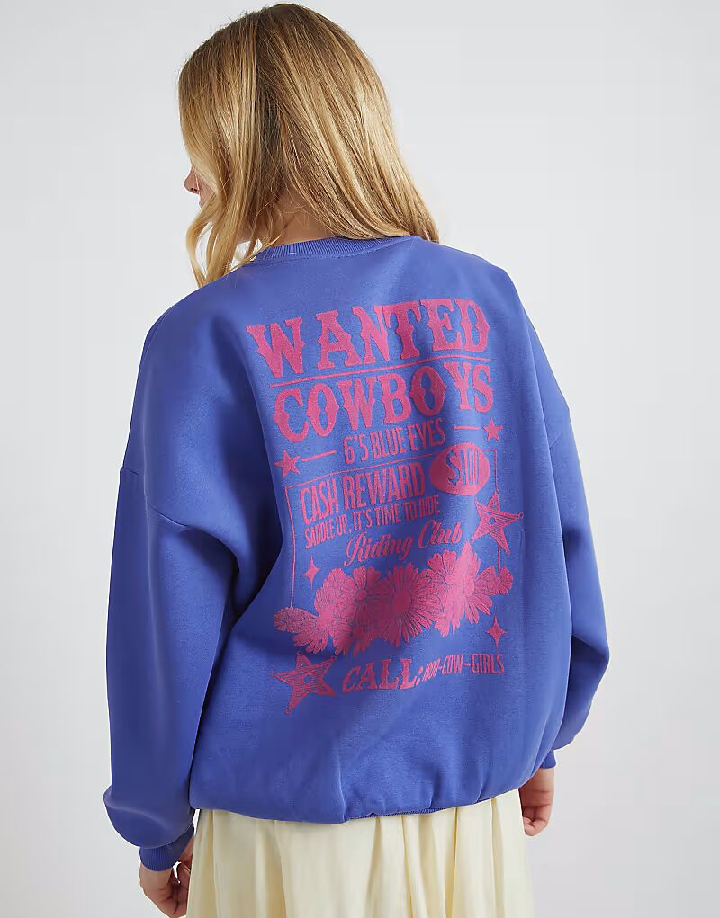 

Толстовка Skinnydip London Wanted Cowboys