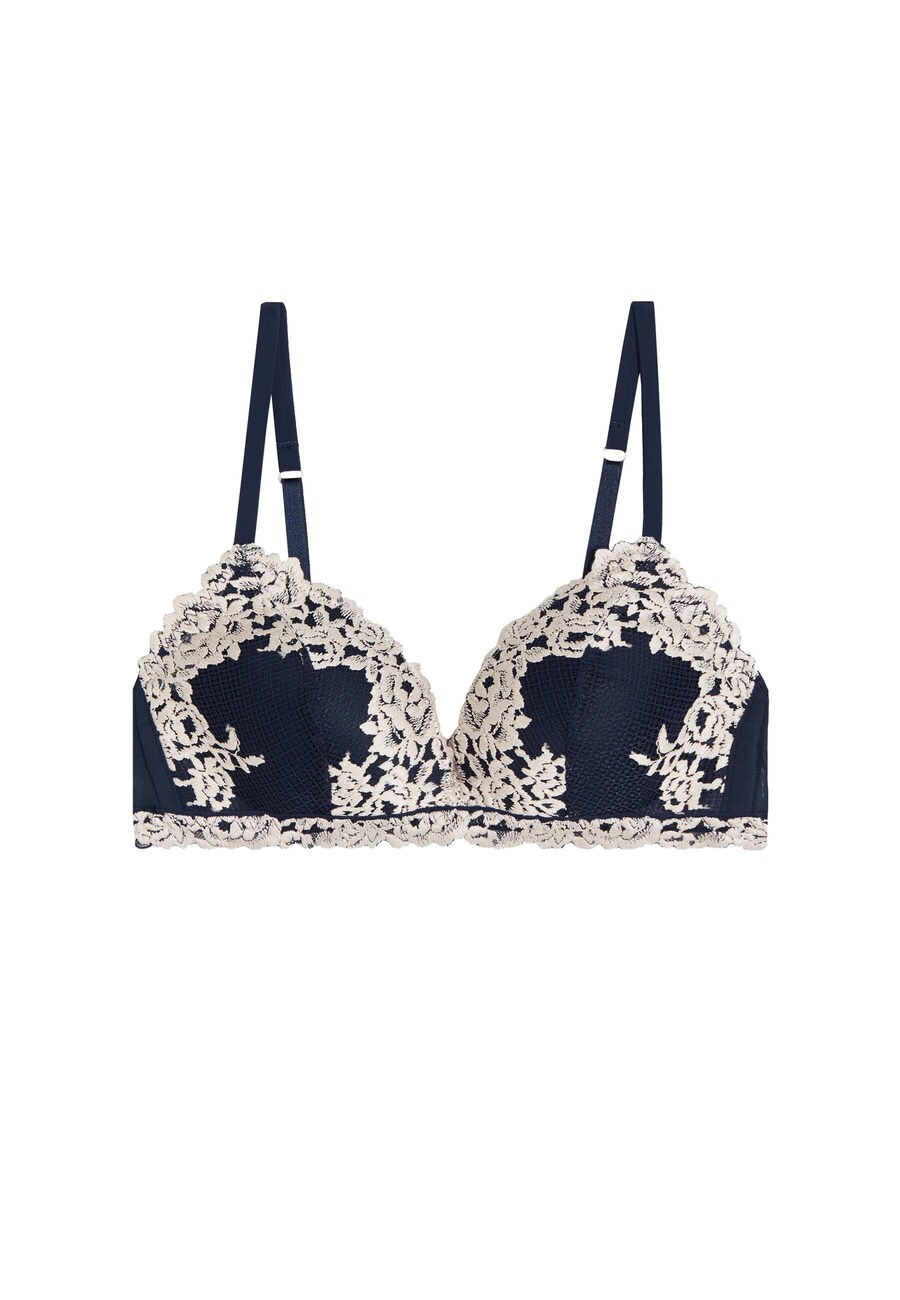 

Треугольный бюстгальтер INTIMISSIMI Pretty Flowers, ночной синий