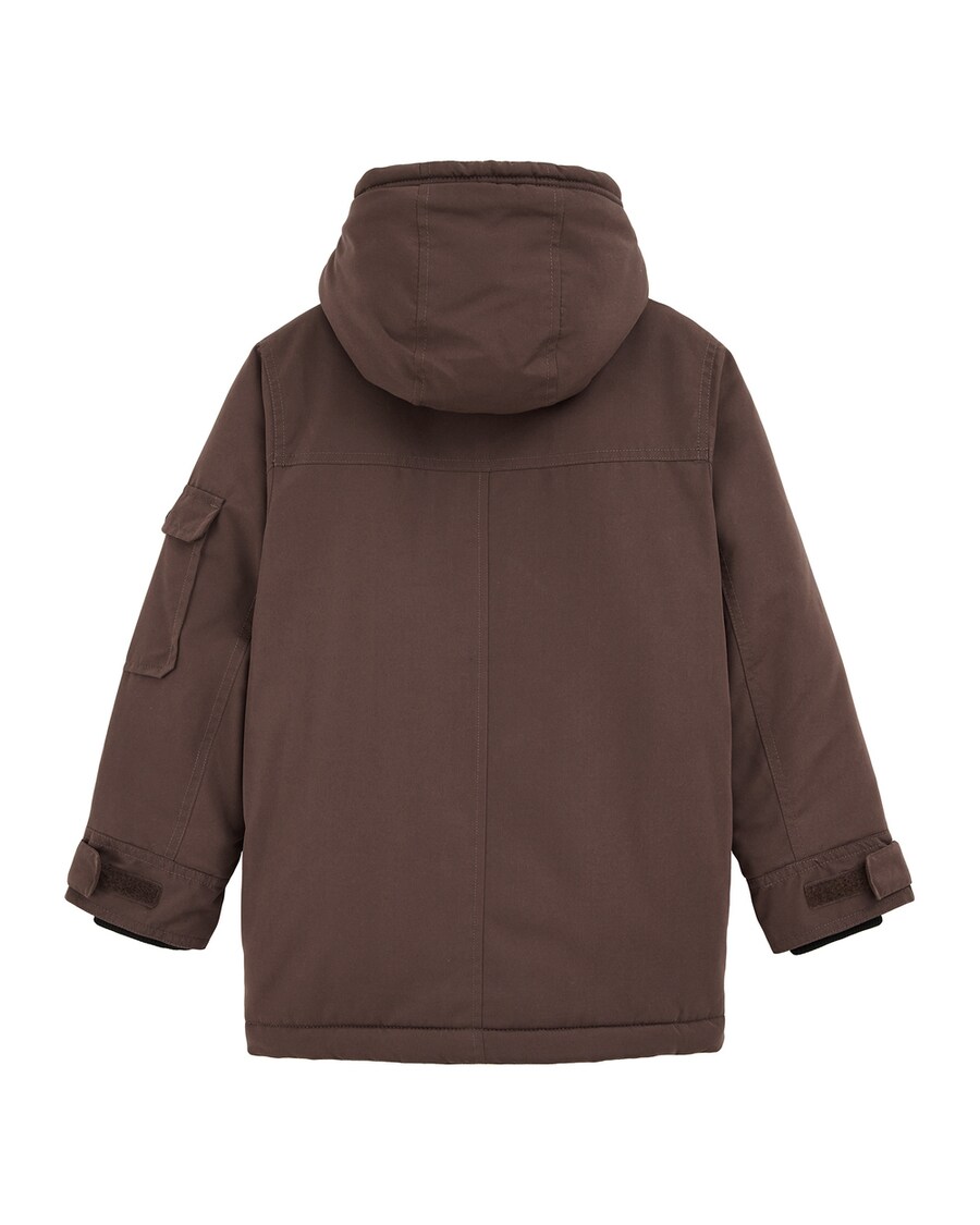 Демисезонная куртка WE Fashion, Dark brown — фото 3