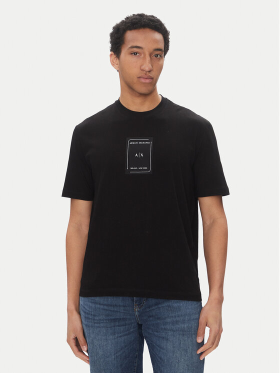 

Футболка обычного кроя XM000570 AF10356 UC001 Armani Exchange, черный