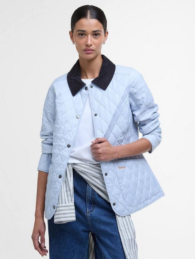 

Стеганая куртка аннанды Barbour, цвет Breeze Blue