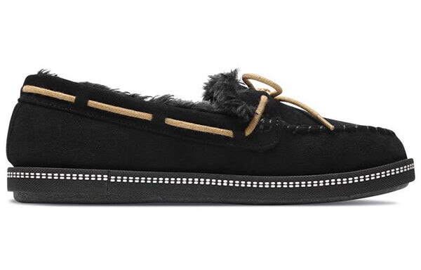 Тапочки cozy campfire low-top slip-on shoes black Skechers, черный — фото 2
