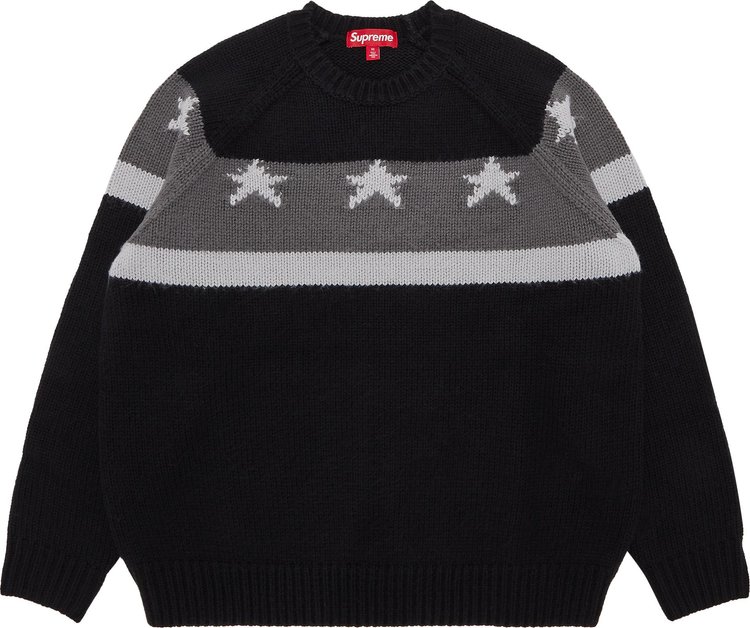 

Свитер Supreme Stars 'Black', черный