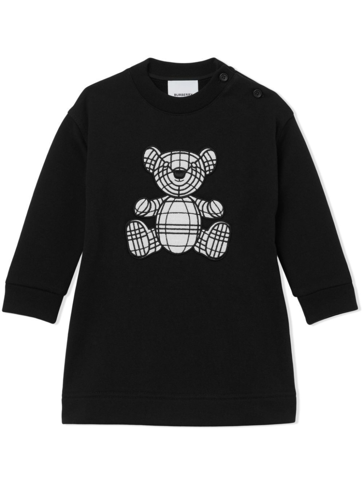 

Burberry Kids платье-свитер Thomas Bear, черный