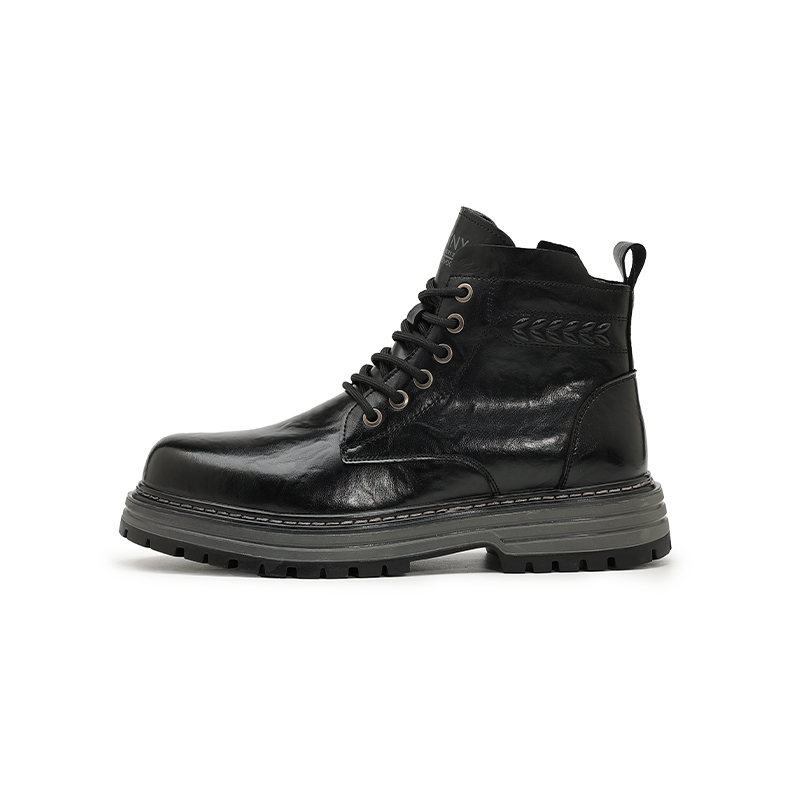 

JOSINY Ботинки Short Fashion Trend Increase In Height By 4cm Men's Black