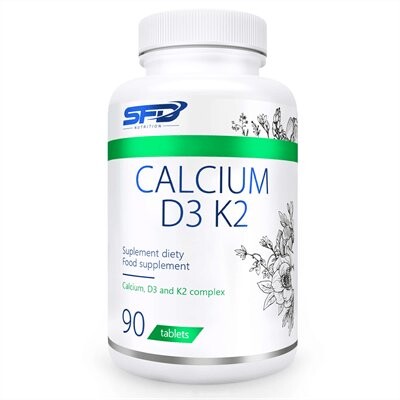 

SFD, Nutrition Кальций D3 K2 90 таблеток