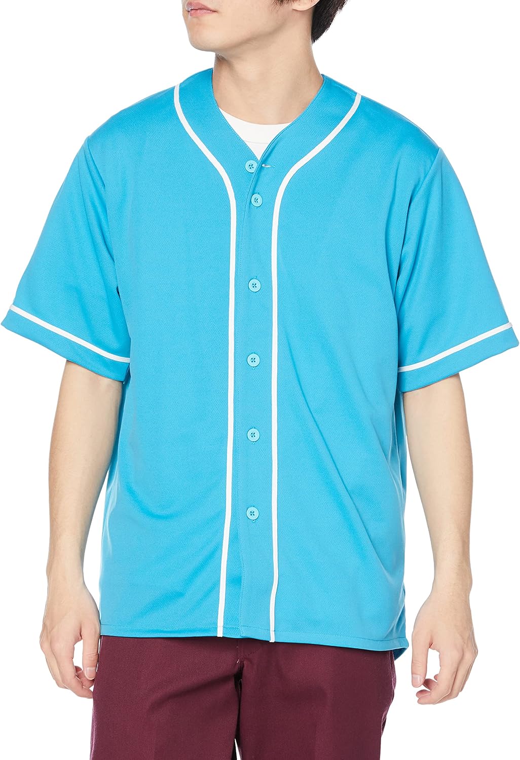 

Мужская футболка United Athletic 598201, бирюзово-сине-белый