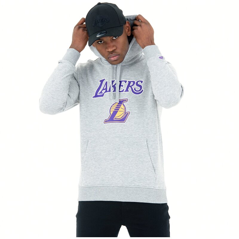 

Hooded sweatshirt team logo po loslak lgh New Era, серый