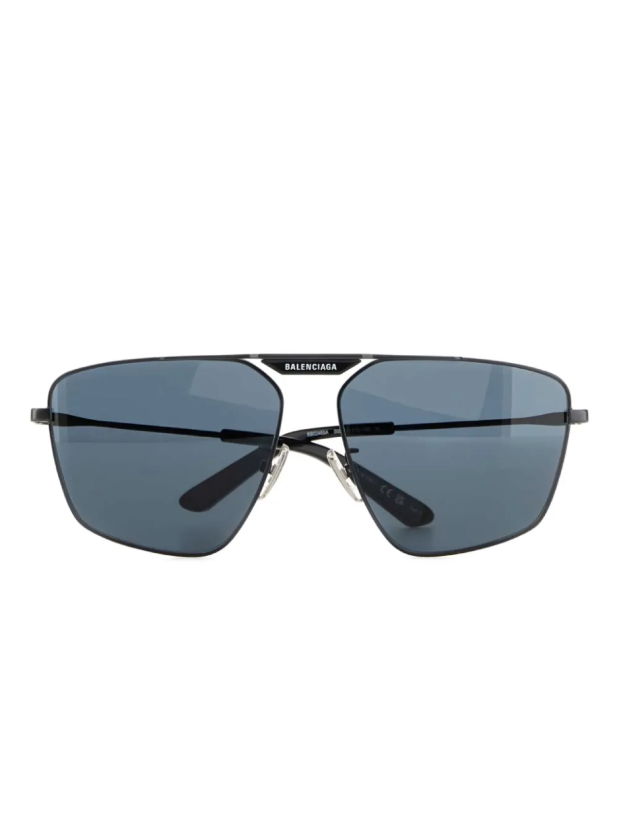 

Солнцезащитные очки с логотипом Balenciaga Eyewear, черный